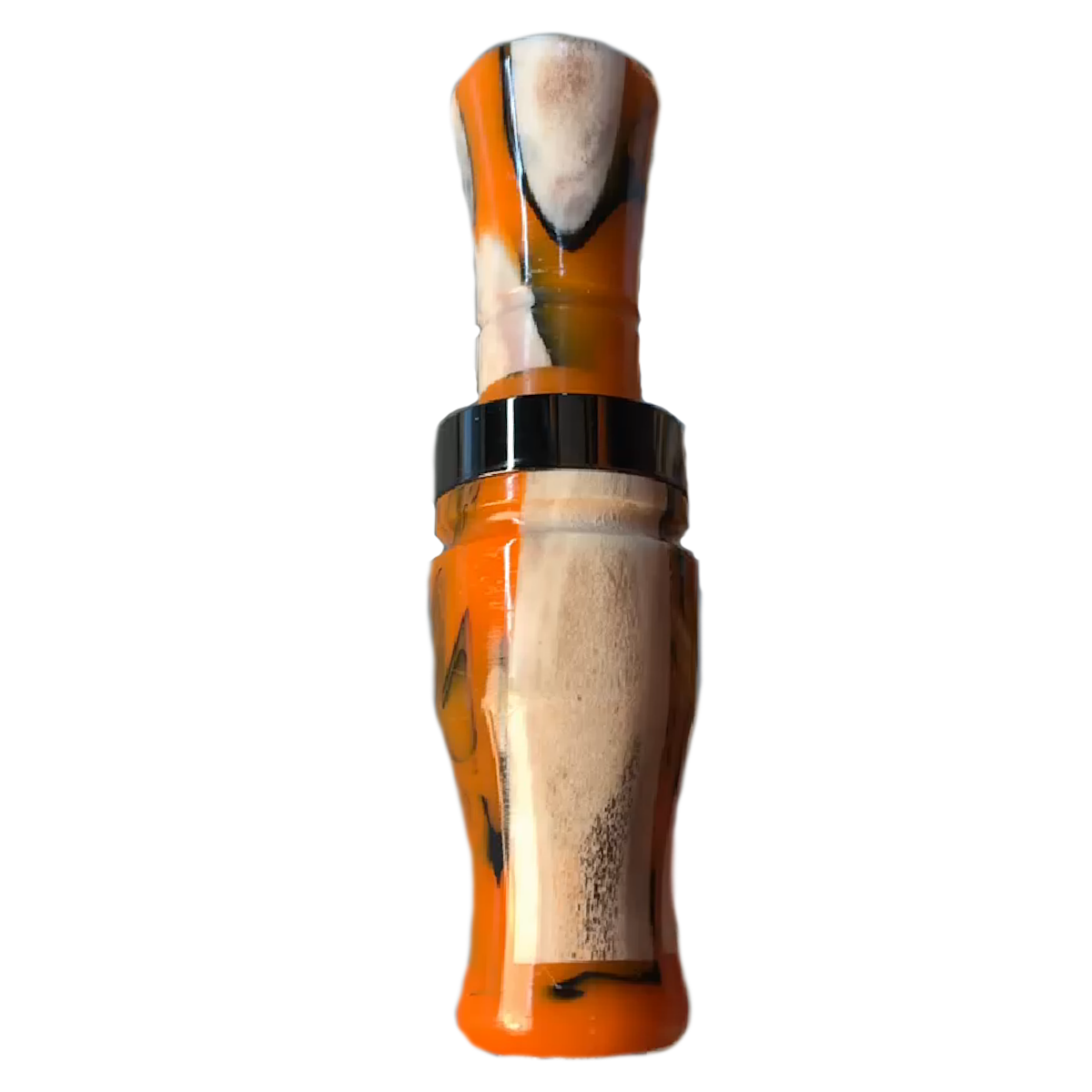 Duck Call - Mallard - Arcylic - Hunter Orange+Black+Deer Antler